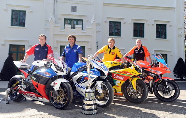 Everything is ready for the first practice session of the 2012 Isle of Man TT fuelled by Monster Energy